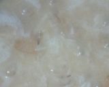 A picture of step 6 of Dal gosht with Zeera rice.