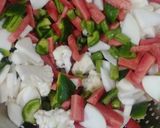 A picture of step 1 of Mix veg.