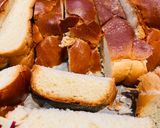 A picture of step 1 of Quick Challah French Toast Sticks.