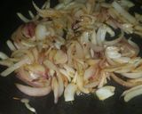 A picture of step 2 of Khara masala tendhy.