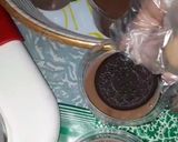 Foto langkah ke 2 dari resep 7. Silky Puding Milo Oreo.
