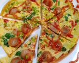 Foto langkah ke 5 dari resep (Seri telur) Telur pizza Bekal Sekolah Anak 🍕.