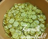 A picture of step 1 of Raw Banana Chips.