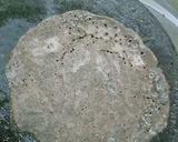 A picture of step 2 of Kuutu ke aate(buck wheat) ka chilla.