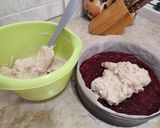 Csokis-cseresznyés cheesecake torta (sütés nélkül) 🍫🍒 recept fázis 5 fotója