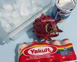 Foto langkah ke 1 dari resep Jus Buah Naga Yakult.