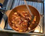 รูปขั้นตอนการทำที่ 6 ของ ไก่ผัดขิง