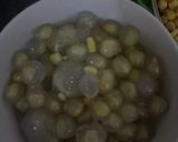 Hình bước làm 4 của món Chè ngô trân châu trôi tàu ;))