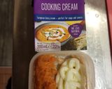 鮮蝦干貝明太子義大利麵的食譜步驟1照片
