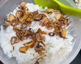 Foto langkah ke 3 dari resep 40. Nasi Bakar Pindang Tongkol.