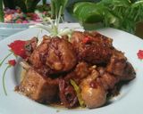 Foto langkah ke 6 dari resep Ayam Kecap Campur.