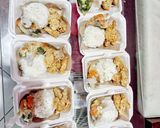 Foto langkah ke 6 dari resep Jumat berkah (Nasi Putih,Capcay Goreng,Chicken Strip).