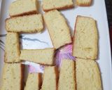 A picture of step 6 of Cake Rusk (without oven).