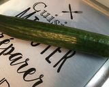 Une image de l'étape 6 de Salade de concombre aux tomates,céleri branche et radis ronds.