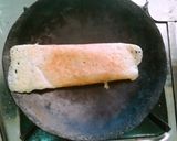 A picture of step 3 of Masala dosa.