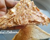 A picture of step 4 of Crunchy club sandwich.