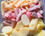 Une image de l'étape 2 de Salade alsacienne.