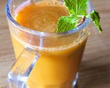 A picture of step 3 of Carrot juice.