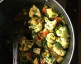 A picture of step 2 of Mixed Veg Leafy Dal Curry.