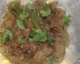 A picture of step 7 of Shaljum gosht 😋.