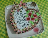 A picture of step 7 of Rava cake.