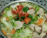 Foto langkah ke 3 dari resep Sayur Sop Baso.
