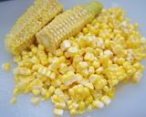 A picture of step 2 of Lightly Buttery Corn and Edamame Rice.