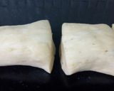 A picture of step 6 of Jaali samosa.