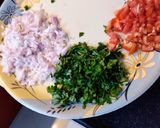 A picture of step 3 of Spanish Egg Omlette.