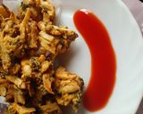 A picture of step 4 of Crispy pakory.
