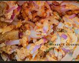 A picture of step 4 of Crispy onion pakoda.