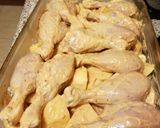 A picture of step 3 of Baked Picante Chicken & Potatoes.