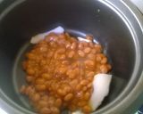 A picture of step 2 of Rice and Beans (Adapted for Electric Rice Cooker).
