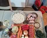 Pas rețetă Fasole cu costiță afumată (rețeta lui Bărbosu) 1 fotografie