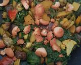 A picture of step 3 of Saag ChadChadi.