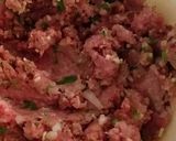 Foto del paso 1 de la receta: Albóndigas res/cerdo con champiñones en salsa de chipotle