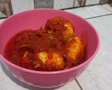 Foto langkah ke 6 dari resep Sambal telur ikan teri.