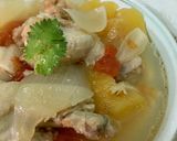 รูปขั้นตอนการทำที่ 8 ของ ไก่ต้มสับปะรด