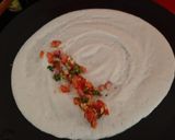 A picture of step 2 of Cheesy Uttapam.