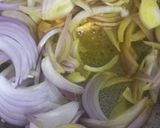 A picture of step 2 of Tasty Onion Masala Rice.
