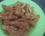 Foto langkah ke 4 dari resep Chicken Strips and Chips.