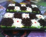 Foto langkah ke 6 dari resep Brownies pandan.