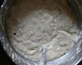 A picture of step 2 of Dahi bade.