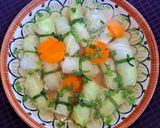 Hình bước làm 6 của món Canh bắp cải cuốn thịt bằm