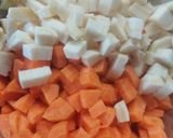 Pulykás babgulyás recept fázis 2 fotója