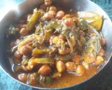 प्याज साग और काले चने की घुघनी (Hare Pyaz and Kala Chana Ghughni) रेसिपी चरण 3 फोटो