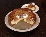 A picture of step 21 of Hazelnut Truffle Swirl Cheesecake.