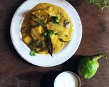दहीतल्या वांग्याची सात्विक भाजी (dahi wangi bhaji recipe in marathi) रेसिपी स्टेप 7 फोटो