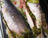 Foto del paso 6 de la receta: Lubina con guarnición