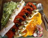 Foto del paso 2 de la receta: Ensalada colorida para el otoño